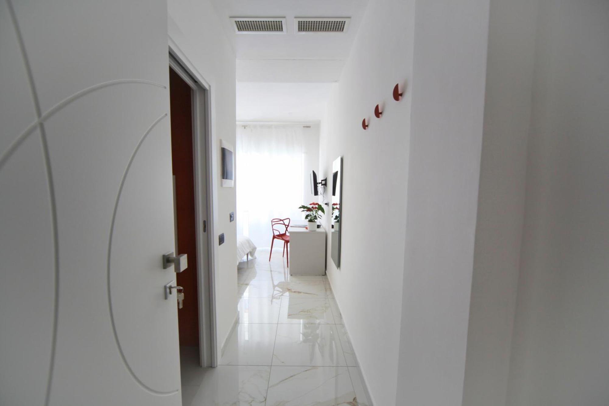 Be-Coloured Hotel Napels Kamer foto